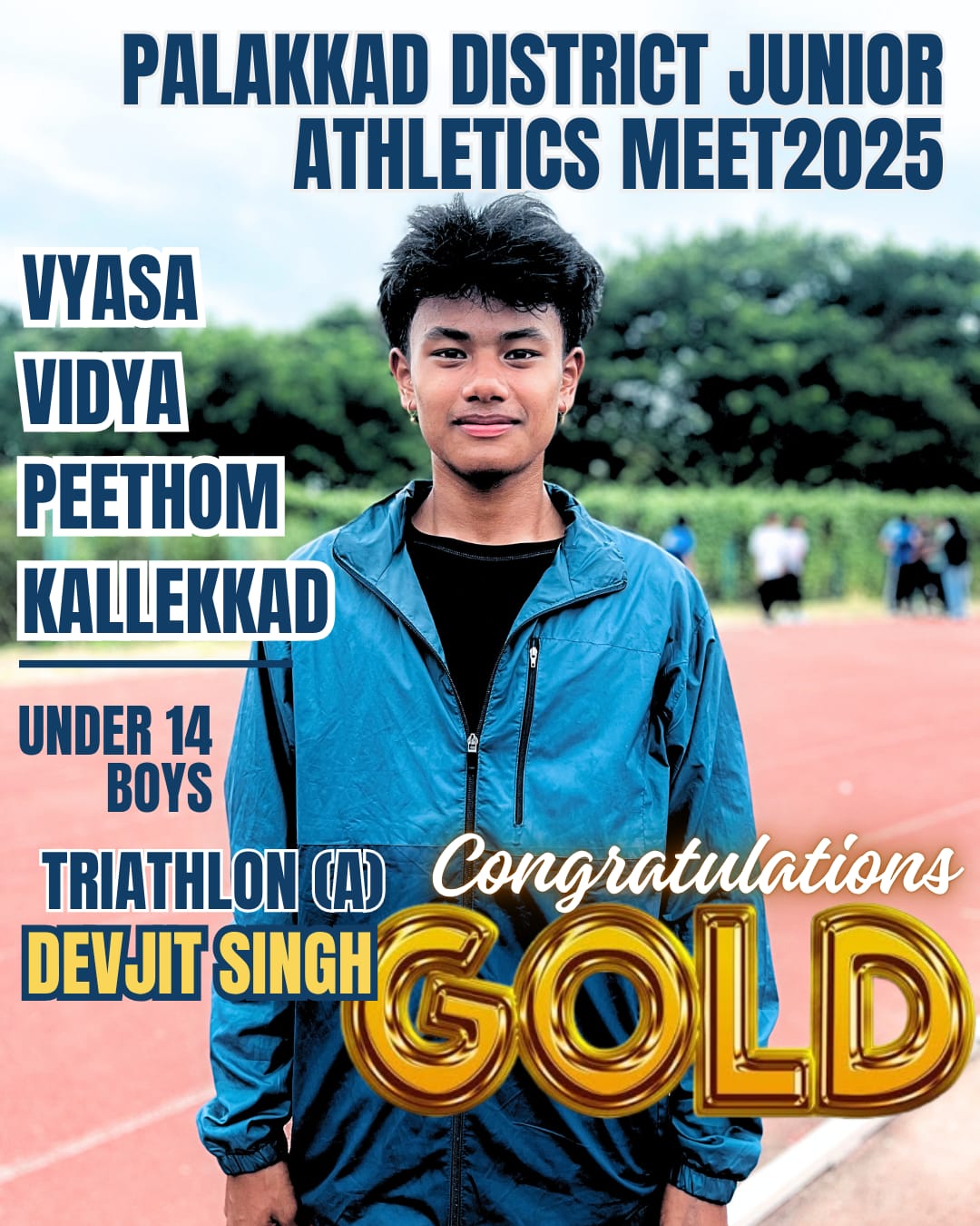 PALAKKAD DISTRICT JUNIOR ATHLETICS MEET 2025